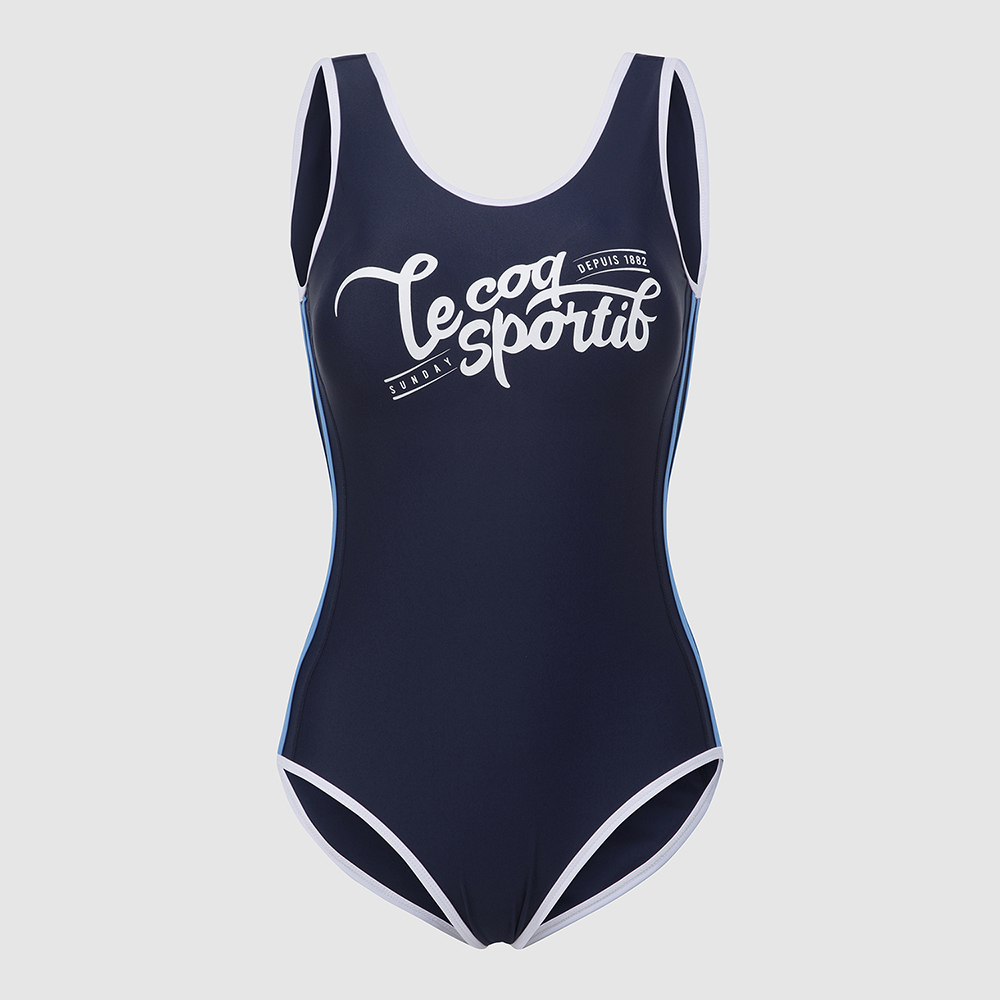 르꼬끄 스포르티브 여성 워터 슬림핏 모노키니 - 네이비(QQ222SSW65)(le coq sportif Wave Sunday Women's Monokini Dark Navy) - 2