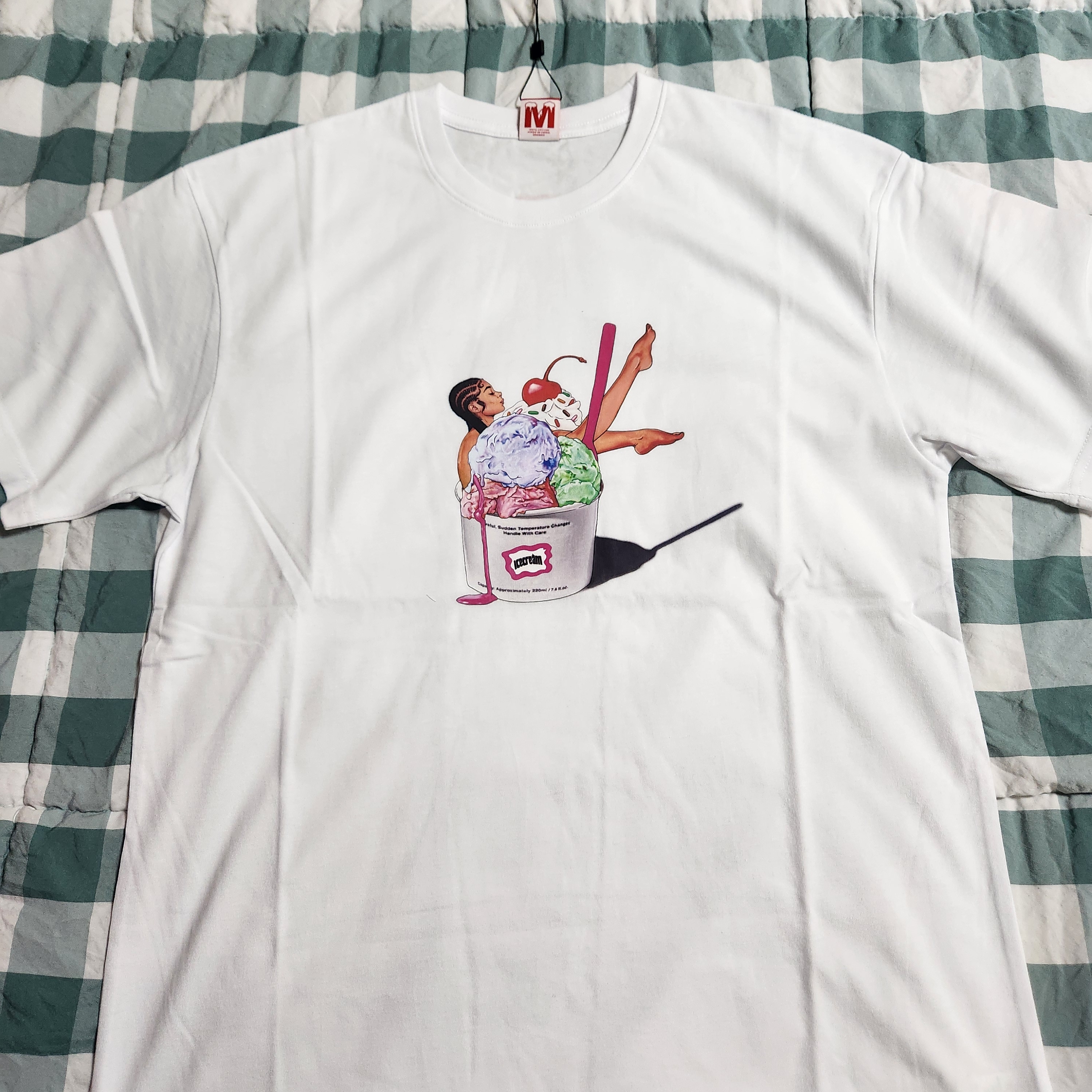 Human Made Graphic T-Shirt #04 White 착용 스타일 - 2