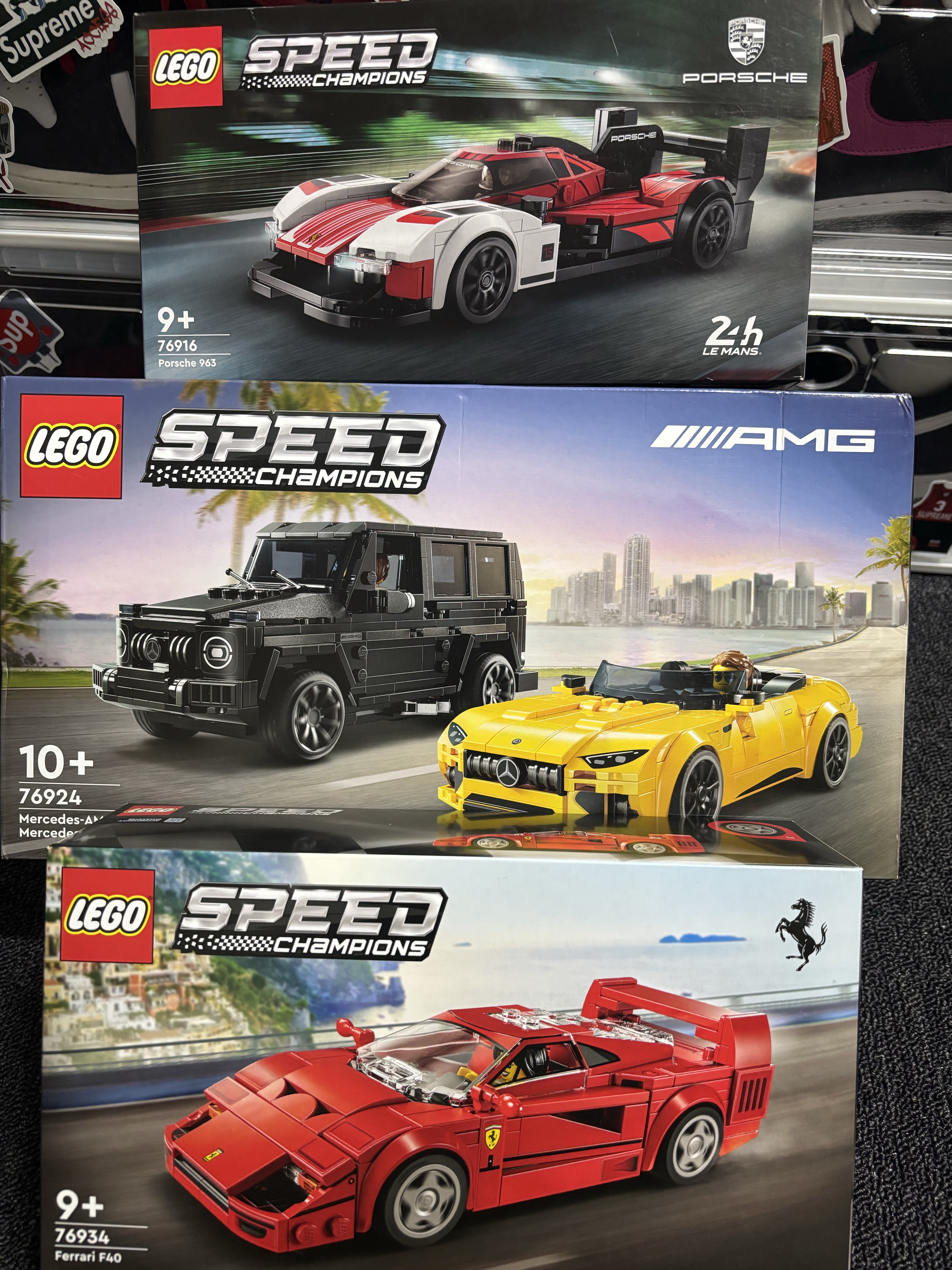 Lego Porsche 963, Lego Ferrari F40 착용 스타일