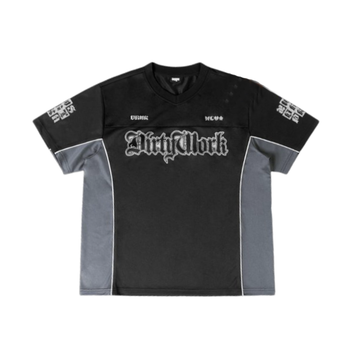 에스파 더티 워크 티셔츠 블랙(Aespa Dirty Work T-Shirt Black) - 1
