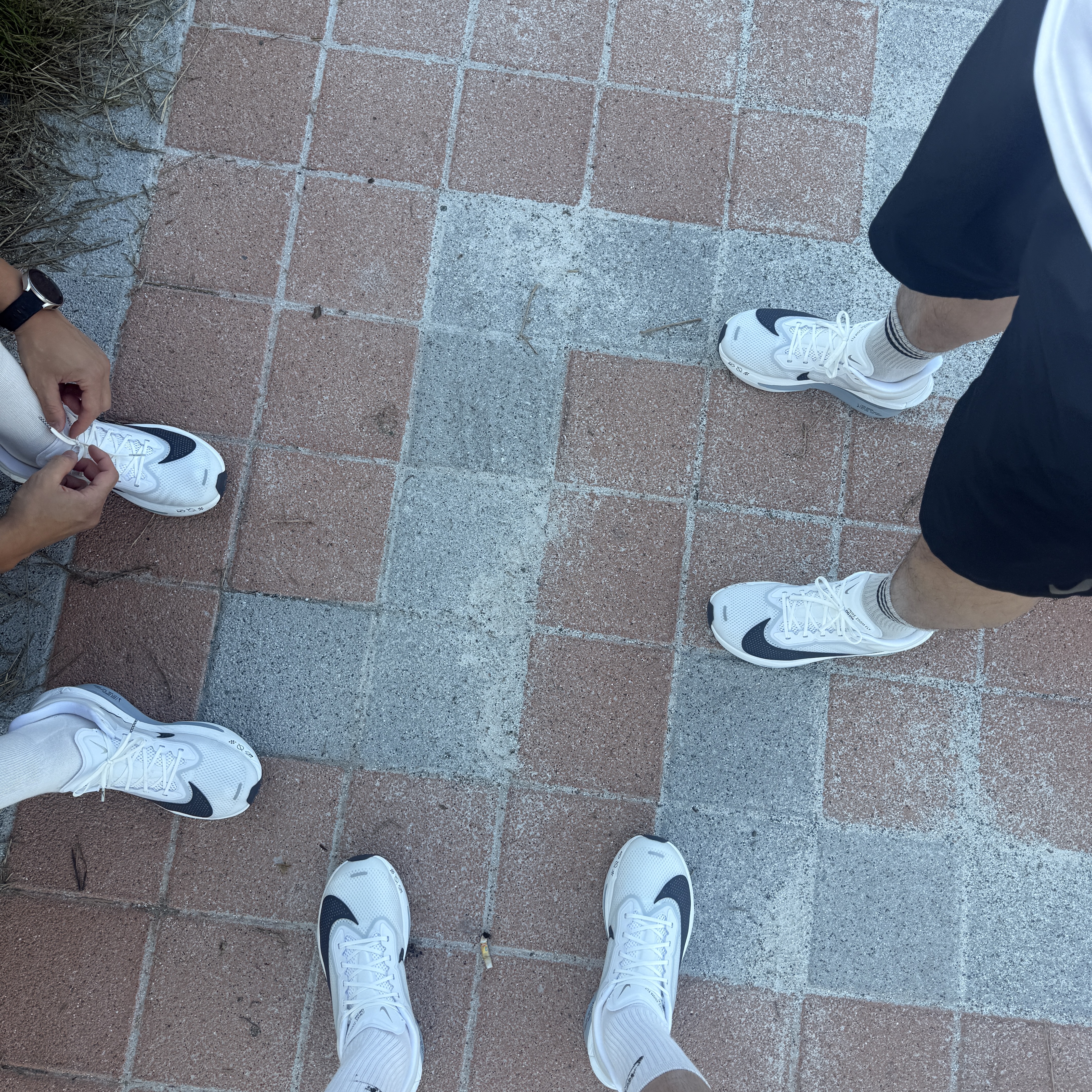 Nike Zoom Fly 6 White Pure Platinum 착용 스타일
