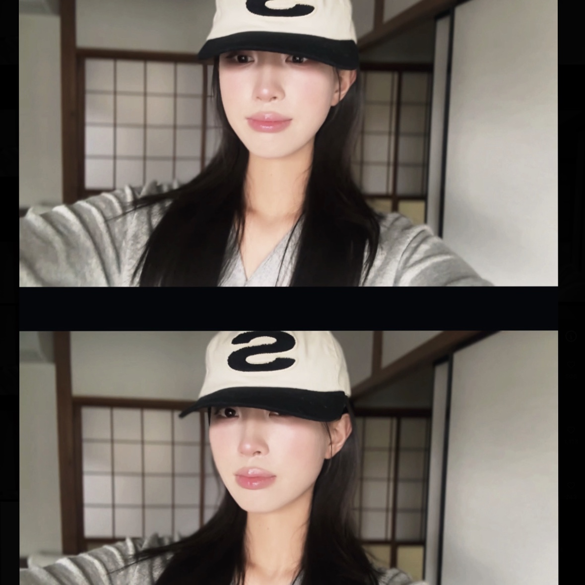 Stussy Chenille S Low Pro Cap Natural 착용 스타일