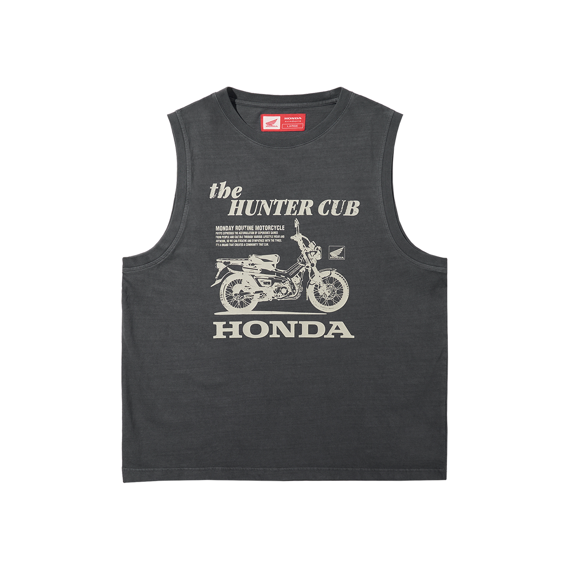 HFM1VT303ACH Honda Hunter Cub Sleeveless Charcoal - 대표 이미지 #1