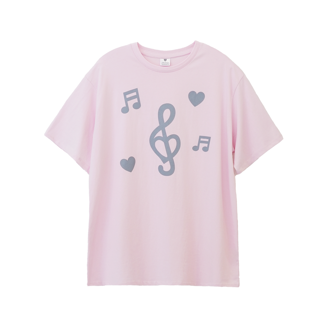 아이썸머리 멜로디 티셔츠 핑크(Isummerly Melody T-shirt Pink)