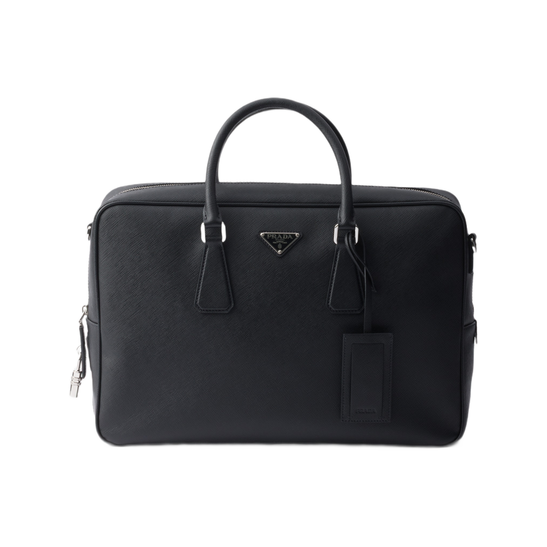 2VE028-9Z2-F0002 Prada Saffiano Leather Work Bag Black