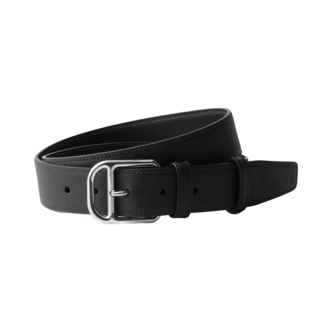 프라다 사피아노 레더 벨트 블랙(Prada Saffiano Leather Belt Black)