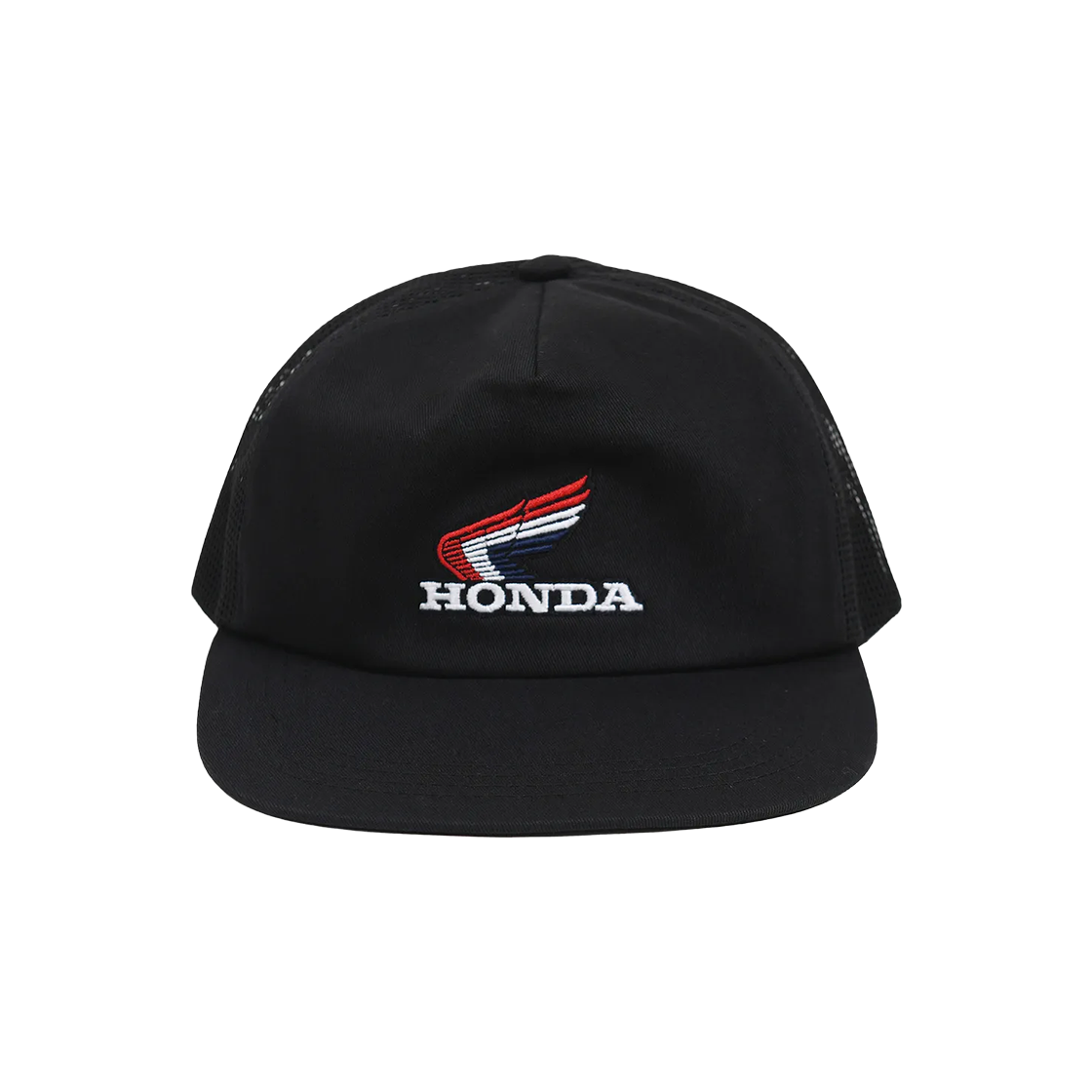 HFX2CA302DBK [Archive line] Honda Wing Logo Mesh Trucker Cap_Black
