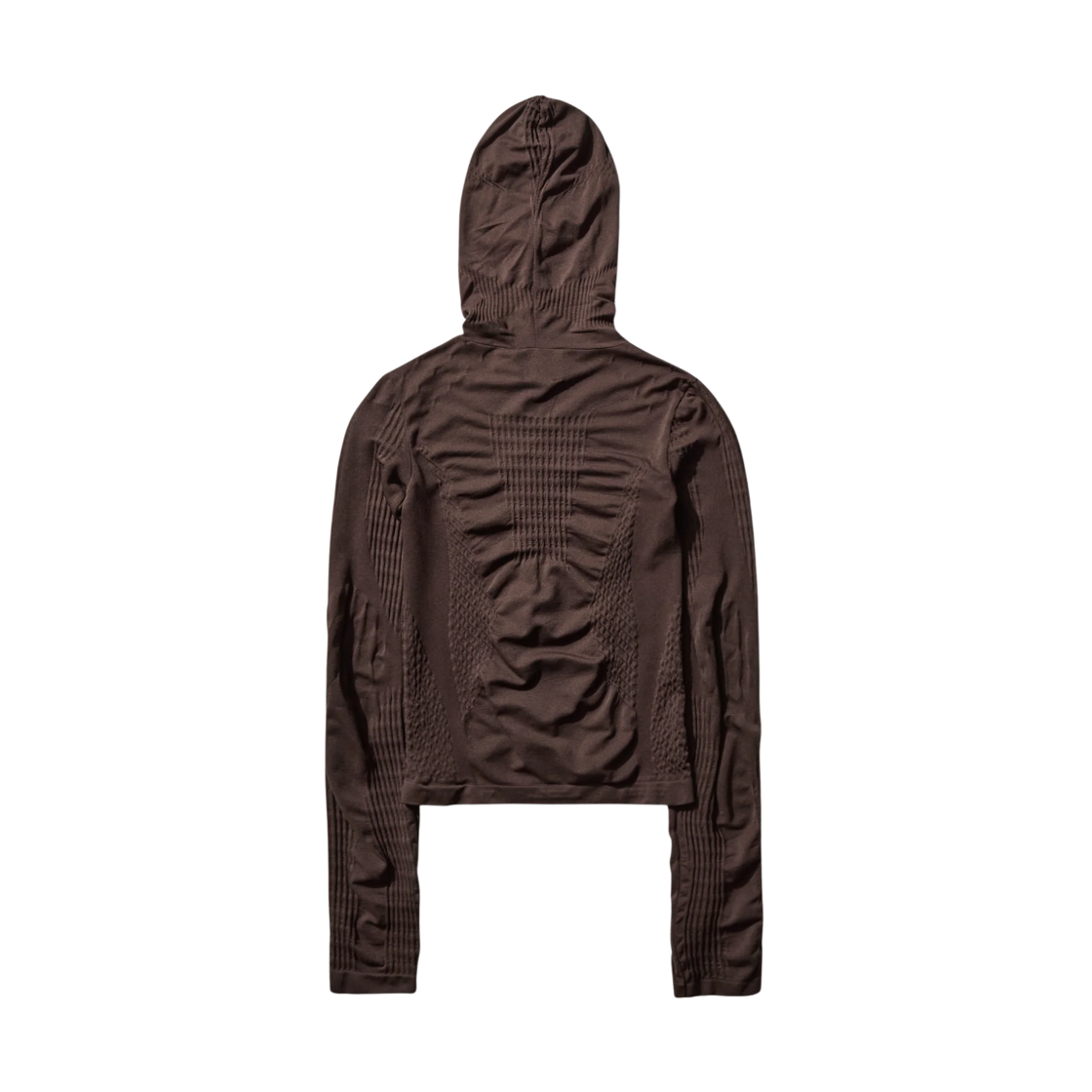 (W) 로아 서큘러 후드 다크 브라운((W) ROA Circular Hoodie Dark Brown) - 2