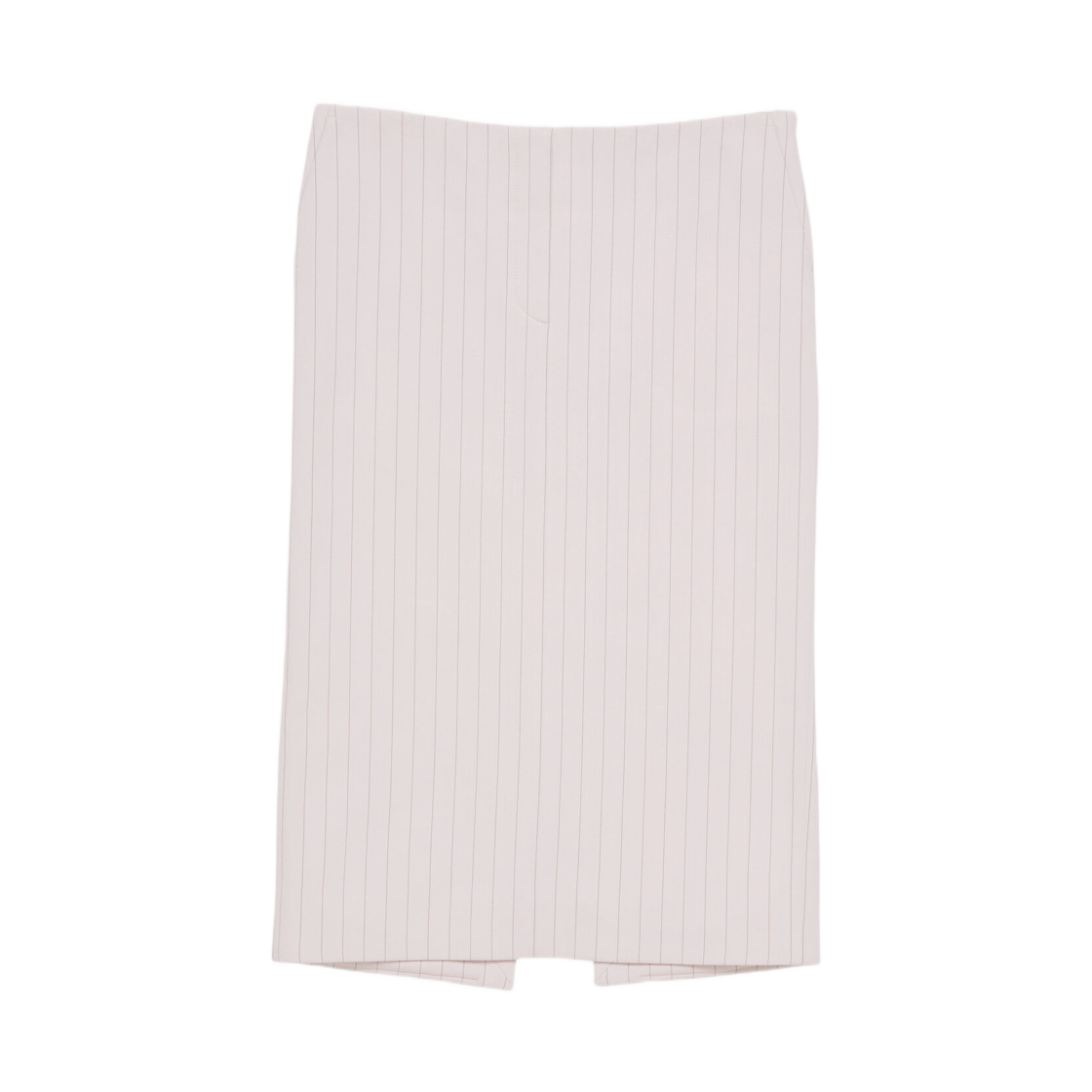 (W) 아크네 스튜디오 핀스트라이프 A-라인 스커트 페이디드 핑크((W) Acne Studios Pinstripe A-Line Skirt Faded Pink) - 1
