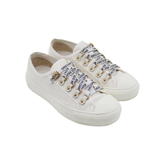 IT3F6FEQ9DLH Dior Walk'n'Dior Cotton Canvas Sneakers KCK177CVA_S06W