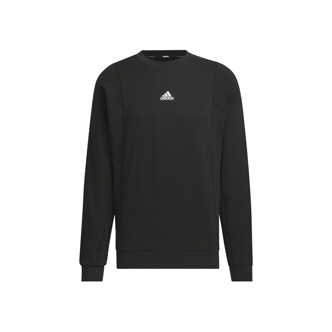 아디다스 워드 FT 크루 스웨트셔츠 블랙 - KR 사이즈(Adidas Word FT Crew Sweatshirt Black - KR Sizing) - 1
