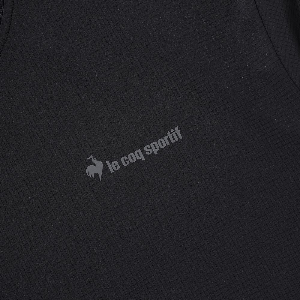 르꼬끄 스포르티브 유니 웨이브 선데이 에어닷 루즈핏 반팔 피스테 - 블랙(QQ223SWT63)(le coq sportif Wave Sunday Unisex Airdot Short-Sleeve Piste Black) - 6