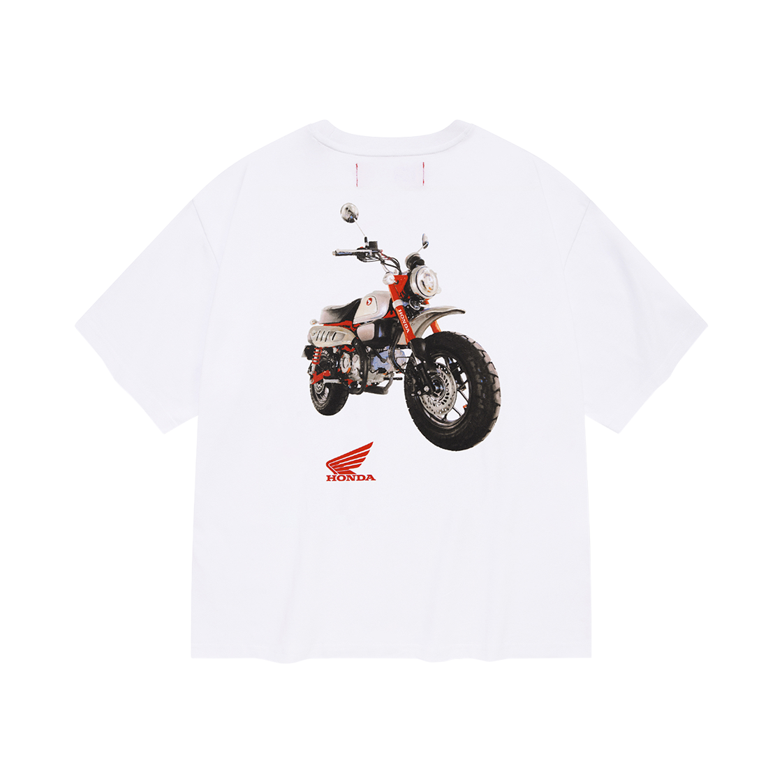 혼다 MONKEY 125 티셔츠 화이트(Honda MONKEY 125 T-shirt White) - 1
