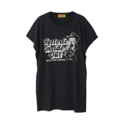 (W) Hysteric Glamour Inside Out T-Shirt Black