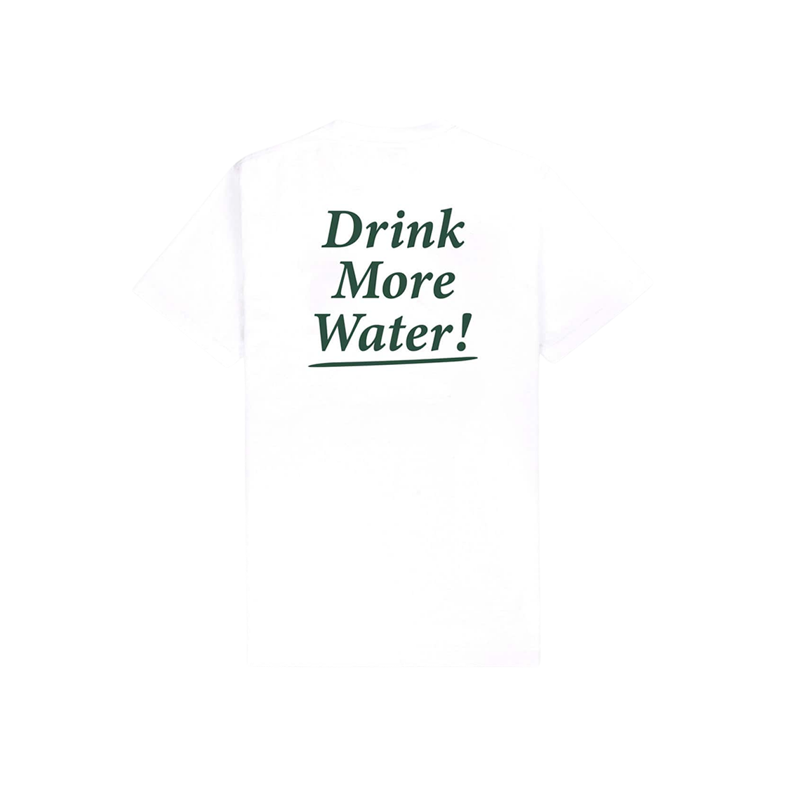 스포티 앤 리치 드링크 모어 워터 티셔츠 화이트(Sporty & Rich Drink More Water T-Shirt White) - 1