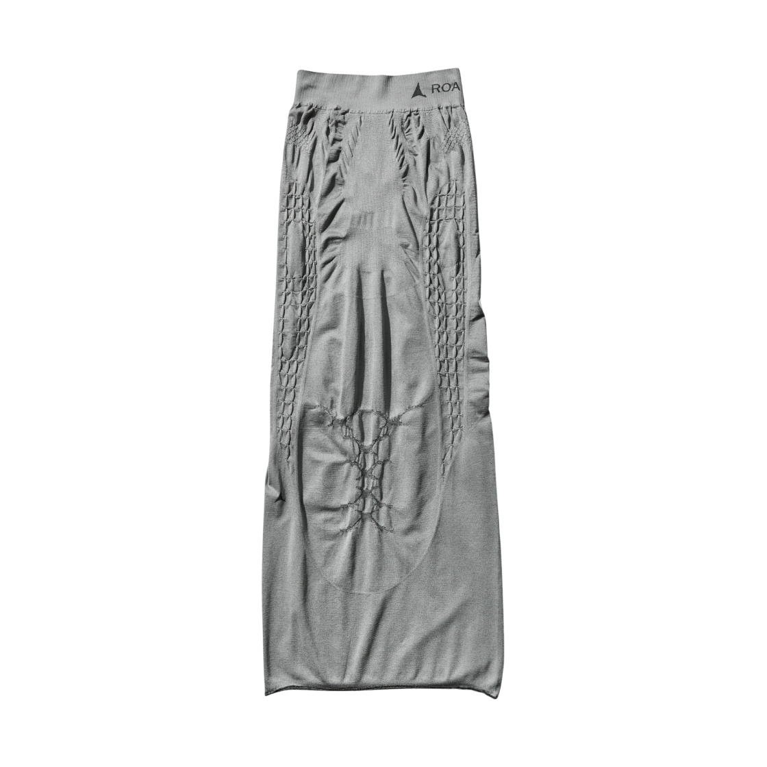 (W) 로아 3D 니트 스커트 그레이 블랙((W) ROA 3D Knit Skirt Grey Black)