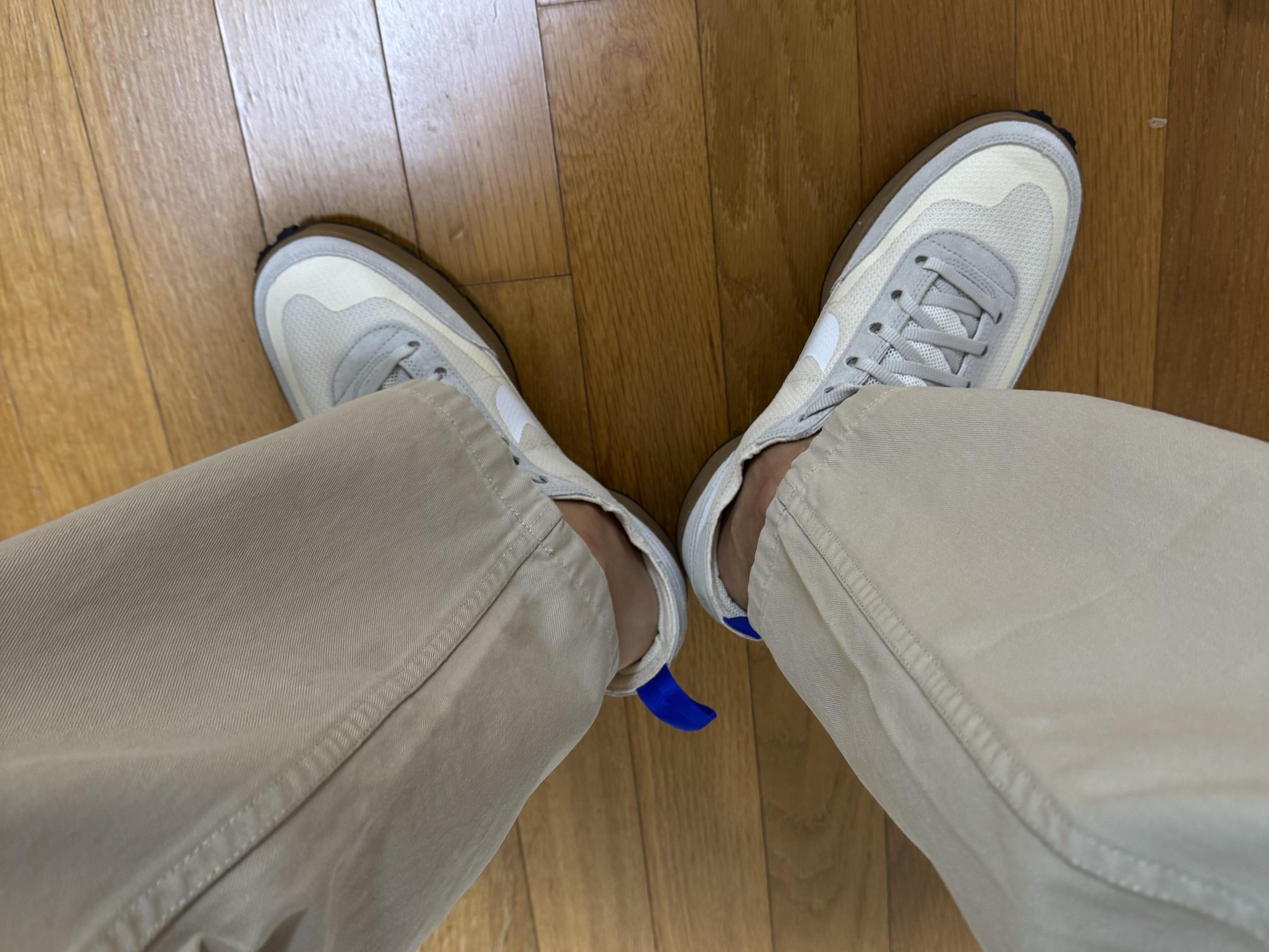 Nike x Tom Sachs General Purpose Shoe Light Cream 착용 스타일