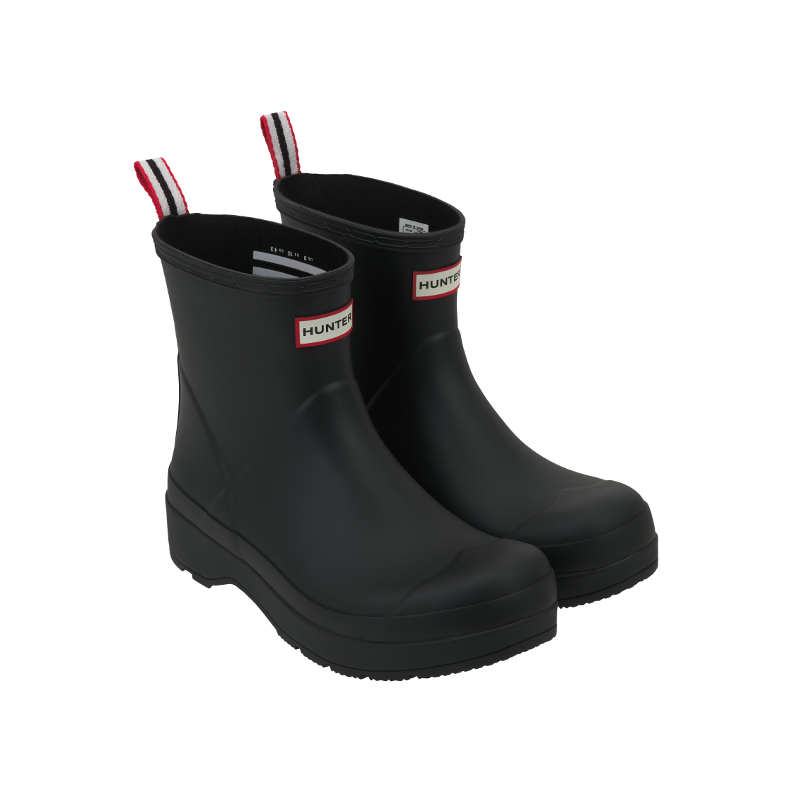MFS9088RMA-BLK Hunter Play Short Wellington Boots Black - #4