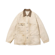 A.Presse Vintage Silk Hemp Coverall Jacket Beige - 25FW