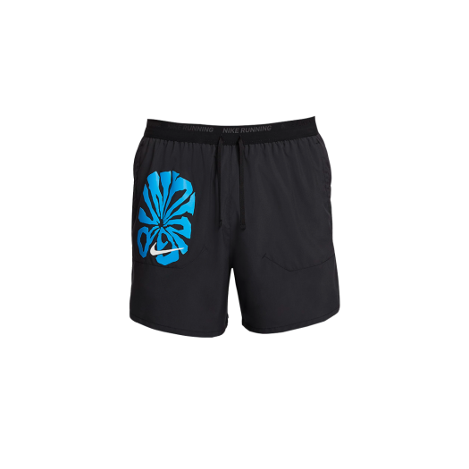 Nike Dri-Fit Stride Run Energy 5 Inch Brief Lined Running Shorts Black Light Photo Blue - Asia