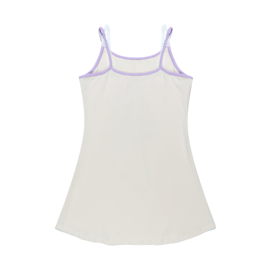 페르트 x 윤아 러브 킴 버니 돌 레이서 백 미니 드레스 크림(Pehrt x Yoona Love Kim Bunny Doll Racer Back Mini Dress Cream) - 2