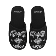 Say Touche Doodle Persian Room Shoes Black