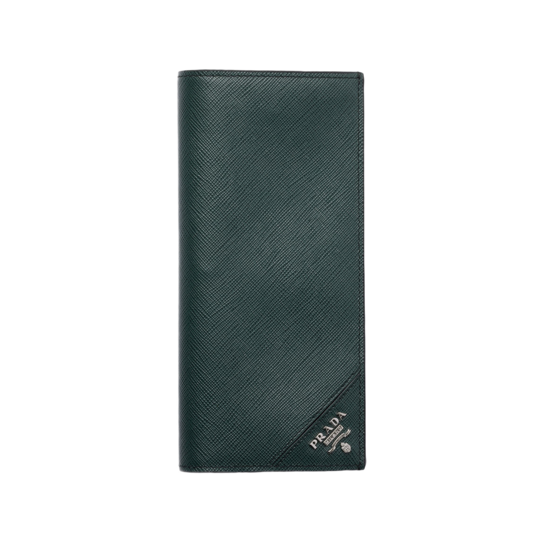 프라다 사피아노 레더 월렛 에메랄드 그린(Prada Saffiano Leather Wallet Emerald Green) - 1