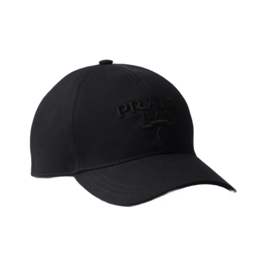 Prada Drill Baseball Cap Black