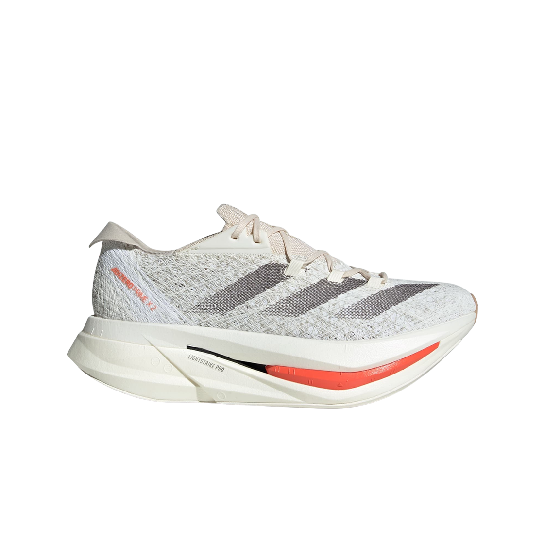 아디다스 아디제로 프라임 X 2 스트렁 오프 화이트 세미 임팩트 오렌지(Adidas Adizero Prime X 2 Strung Off White Semi Impact Orange)