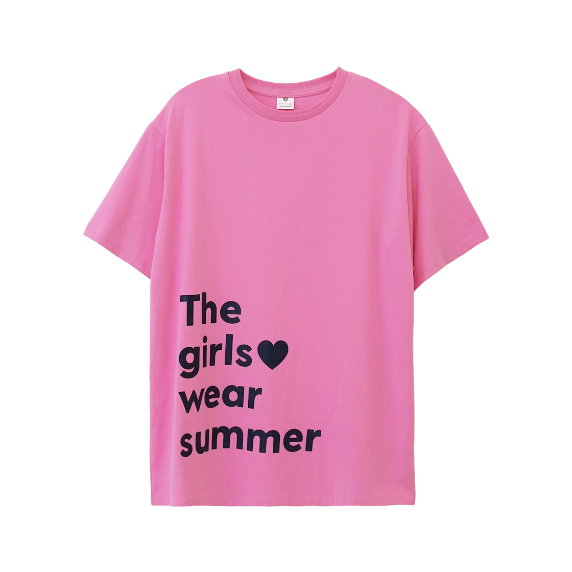 ISUC0011 Isummerly Girls Wear Summer T-shirt Hot Pink