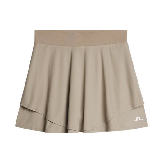 GWSD14168-E085 (W) J.Lindeberg Golf Wear Skirt Khaki Beige