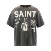 Saint Mxxxxxx Saint Maria S/S T-Shirt Black - 25AW