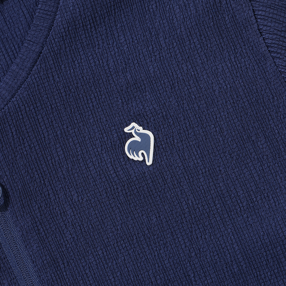 르꼬끄 스포르티브 여성 플리츠 자켓 - 네이비(QQ222OJK52)(le coq sportif Womens Pleated Long-Sleeve Zip-Up Light Navy) - 6
