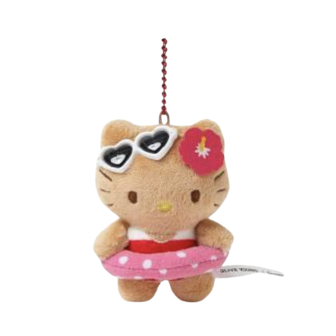 산리오 x 올리브영 태닝 산리오 캐릭터즈 인형 키링 태닝 헬로키티(Sanrio x Olive Young Tanning Sanrio Characters Doll Keyring Tanning Hello Kitty)