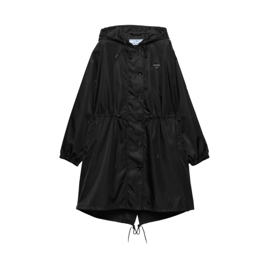 29C285-1WQ8-F0002 (W) Prada Re-Nylon Raincoat Black