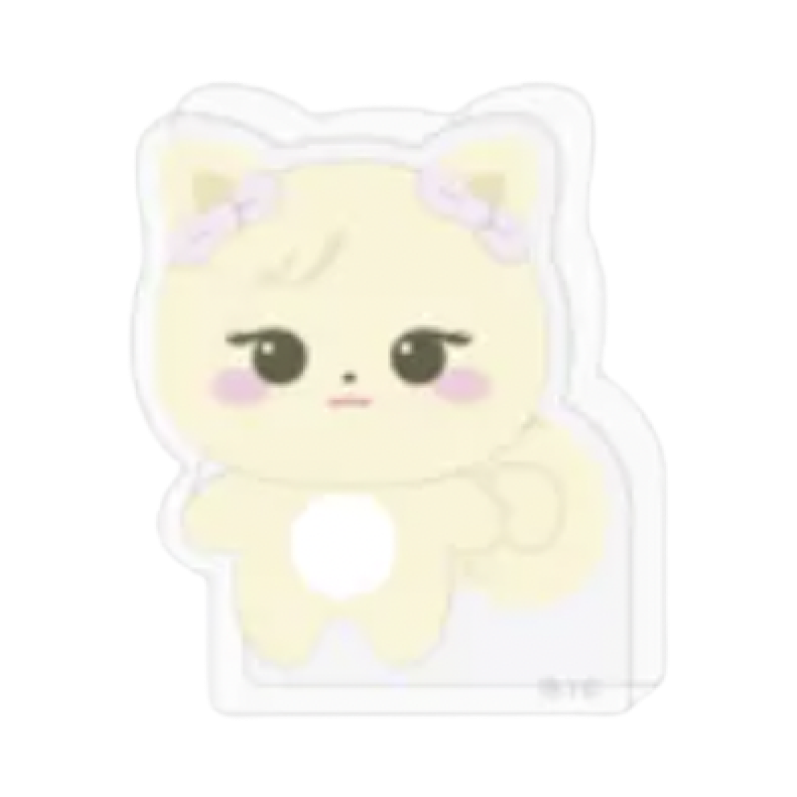 블랙핑크 데드라인 캐릭터 랜덤 미니 아크릴 스탠드 로제(Blackpink Deadline Character Random Mini Acrylic Stand Rose) - 1