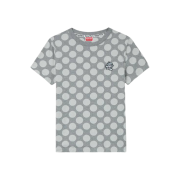 (W) Kenzo x Verdy Embroidered T-Shirt in Cotton Pearl Grey