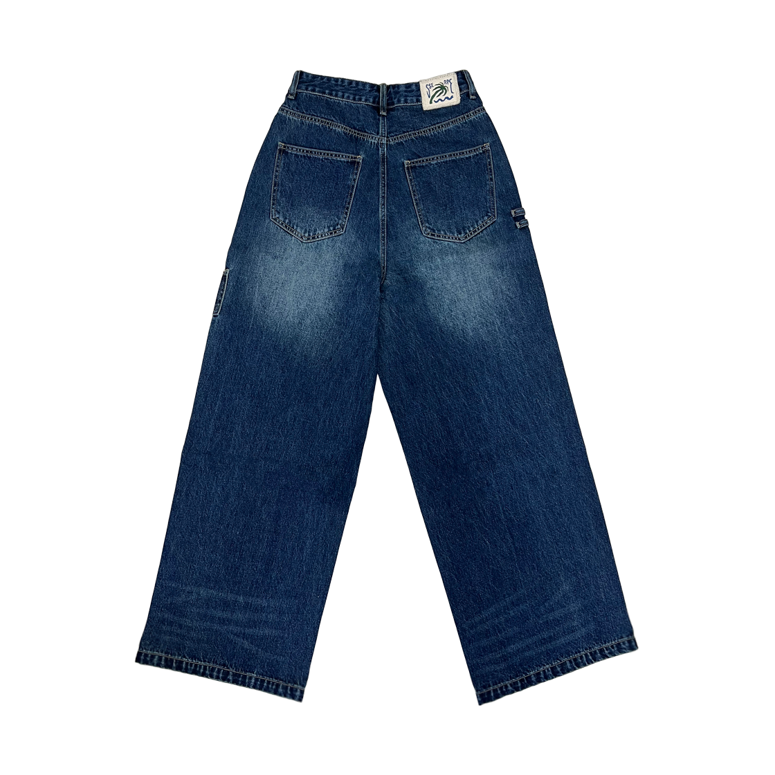 쎄르페 데일리보이 와이드 데님팬츠 터키블루(SSERPE Daily Boy Wide Denim Pants Turquoise) - 2