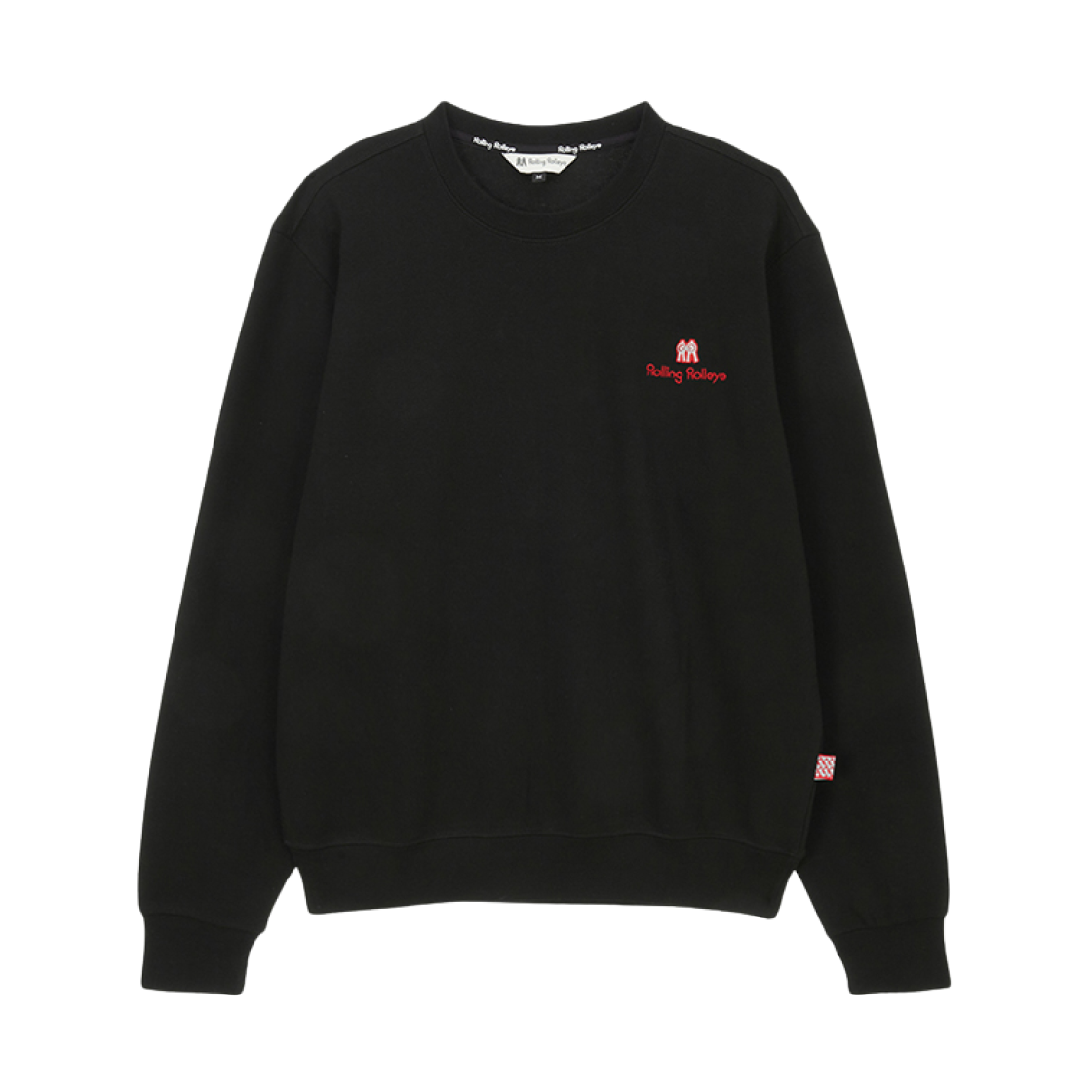 롤링 롤라이 롤롤 크루넥 스웨트셔츠 블랙(Rolling Rolleye Roll Roll Crewneck Sweatshirt Black) - 2