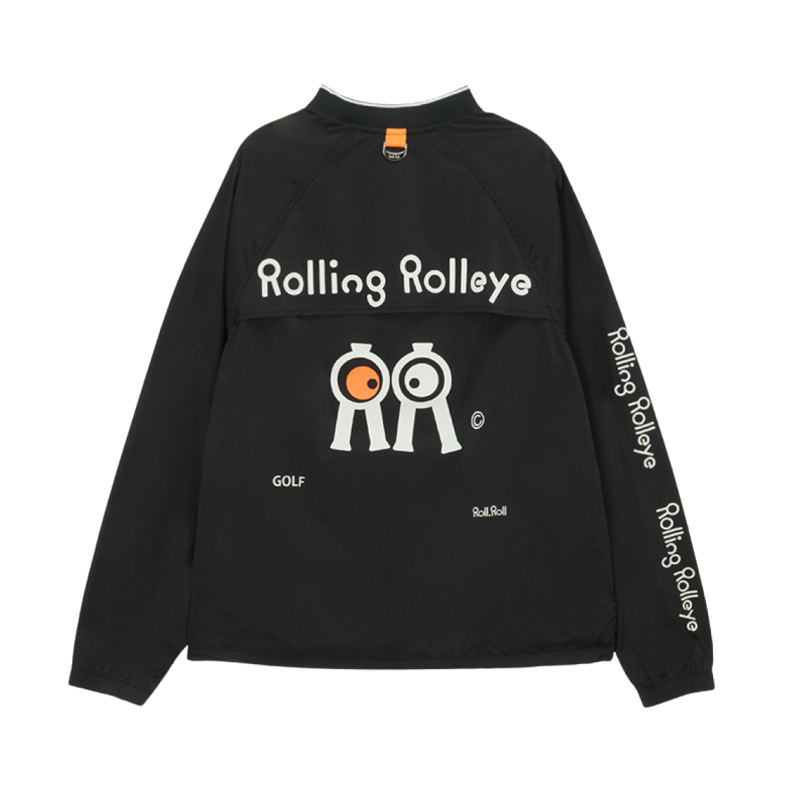 롤링 롤라이 롤롤 윈드브레이커 알파 블랙(Rolling Rolleye Roll Roll Windbreaker Alpha Black)