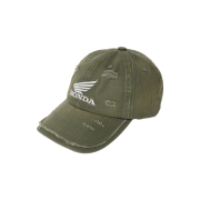 Honda Destroyed Washed Cap Olive