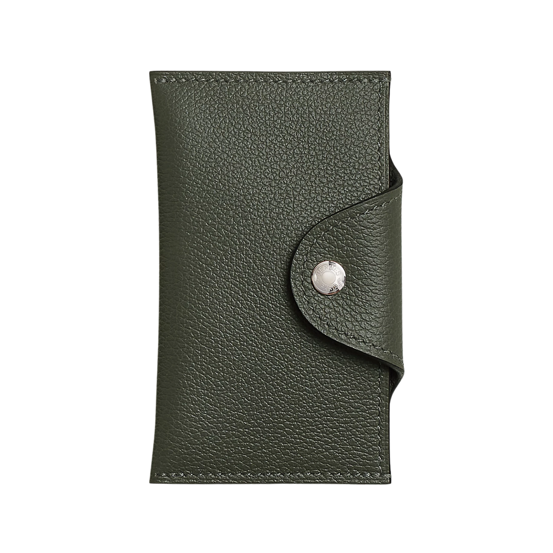 에르메스 일리아드 카드 홀더 에버컬러 & 팔라듐 하드웨어 베르 드 그리(Hermes Iliade Card Holder Evercolor & Palladium Vert De Gris) - 1