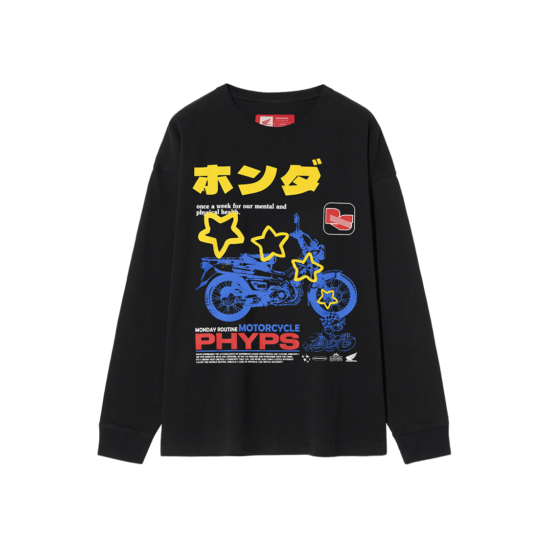 혼다 재패니즈 CT 125 롱 슬리브 블랙(Honda Japanese CT 125 Long sleeve Black) - 1