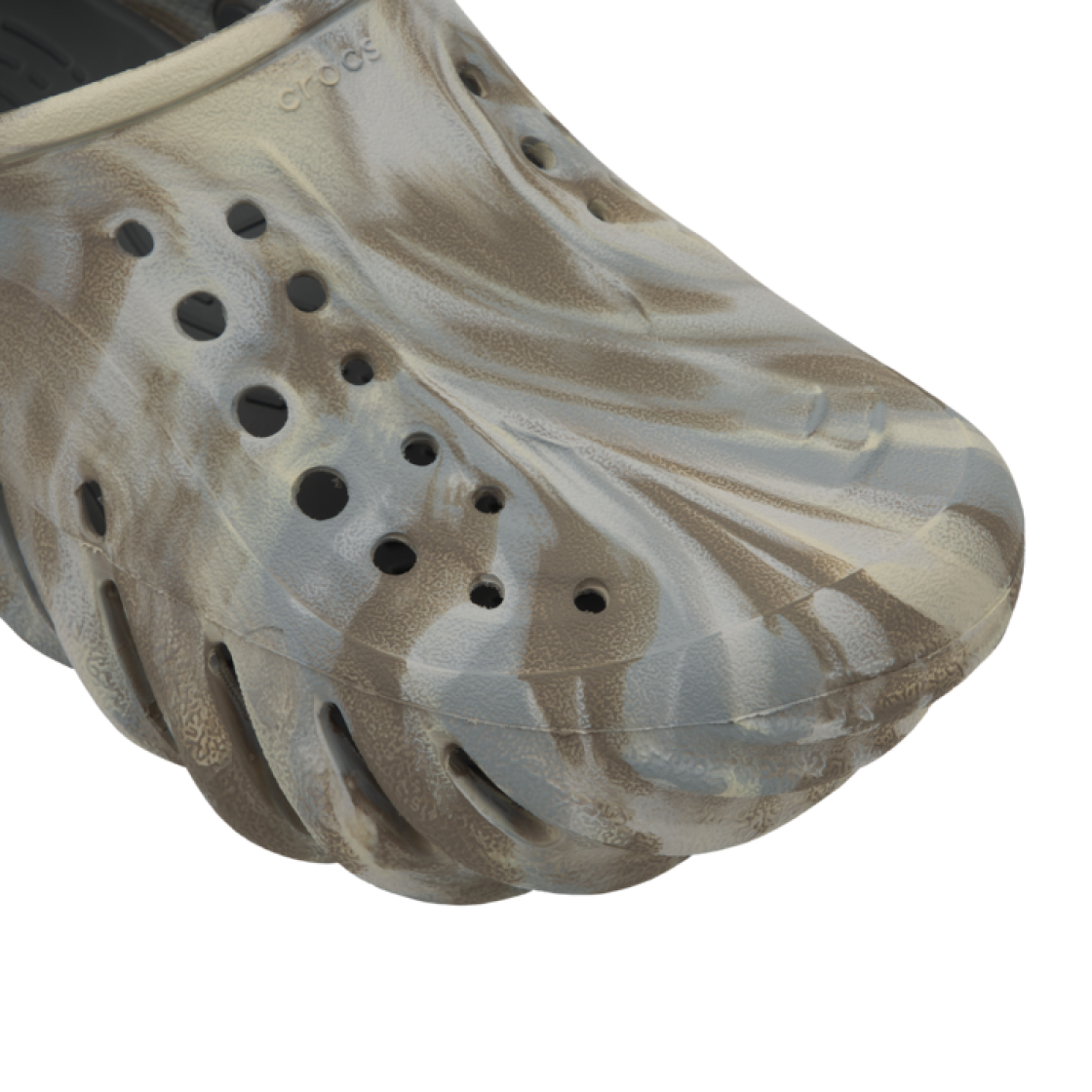 208454-2Y3 Crocs Echo Marbled Clog Bone Multi - #7