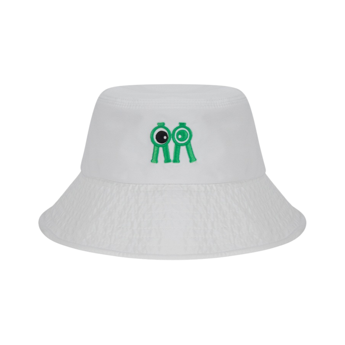 롤링 롤라이 버킷햇 화이트 그린 블랙 아이(Rolling Rolleye Bucket Hat White Green Black Eye) - 1
