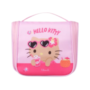 Sanrio x Fillimilli Tanning Hello Kitty Travel Pouch Pink
