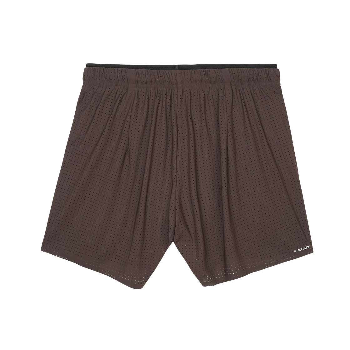 12043-DM Satisfy Space-O 5 Inch Shorts Deep Mahogany
