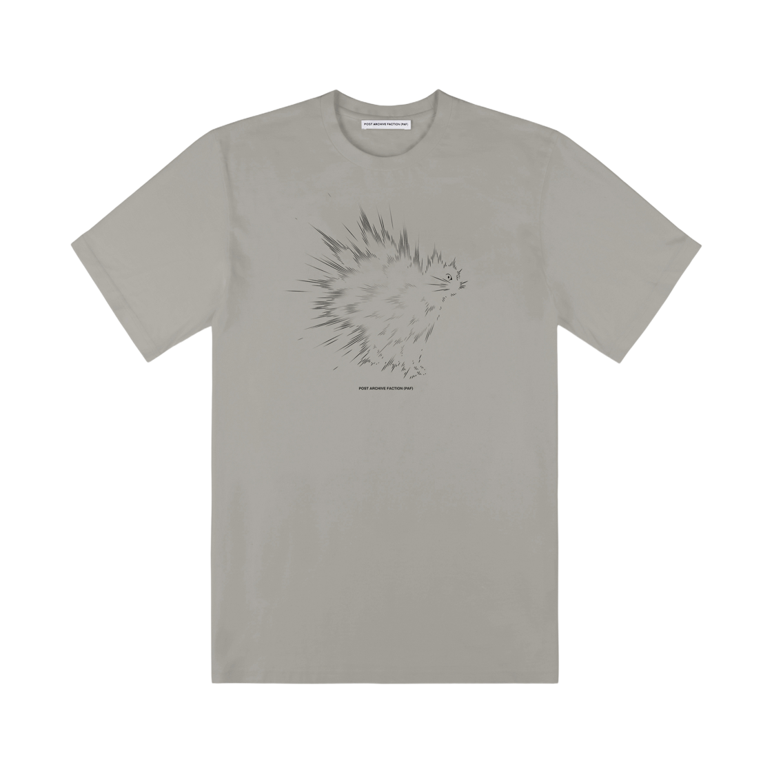 - Post Archive Faction (Paf) Souvenir T-Shirt 2 Warm Grey