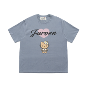 Farven x Tanning Hello Kitty Bikini T-Shirt_Grayish Blue