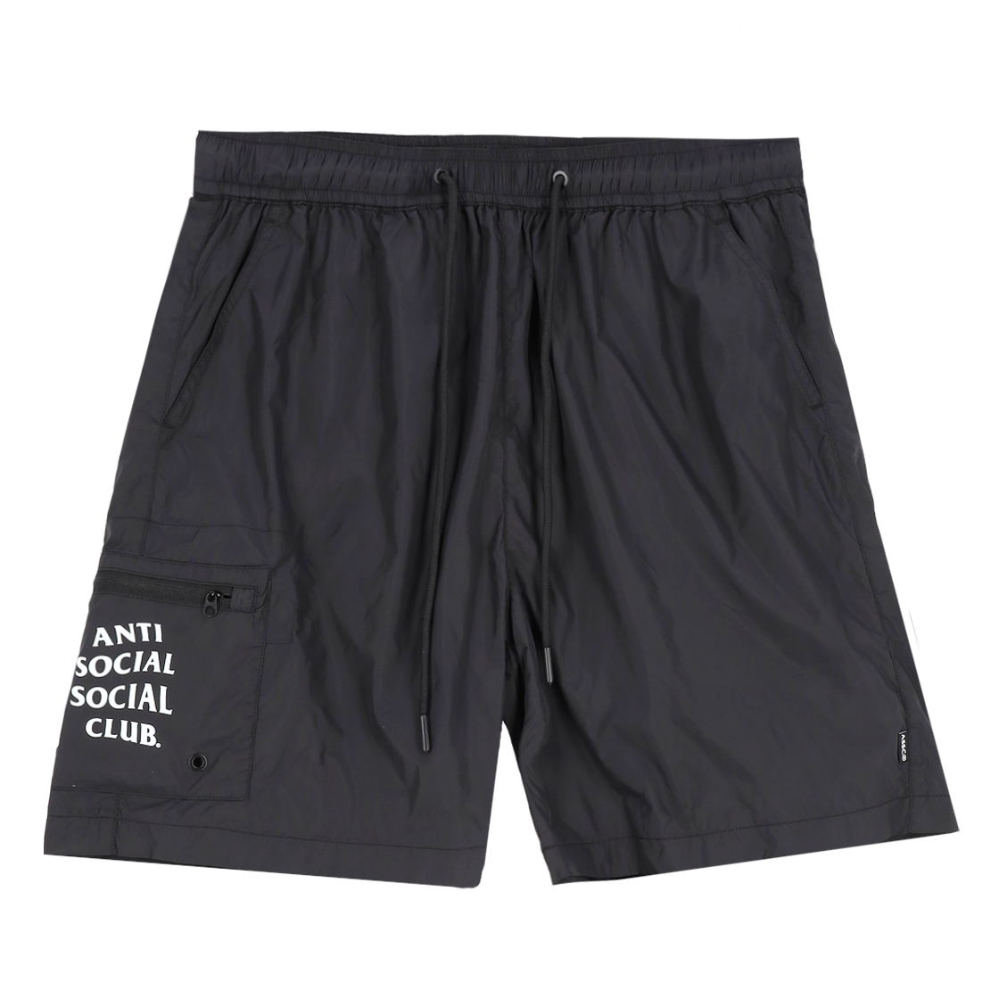 TI25B1002131 Anti Social Social Club Patched Pocket Shorts Black